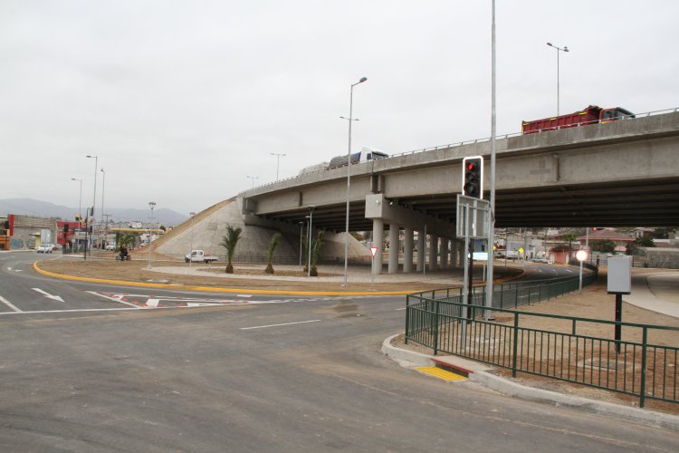HABILITAN TRÁNSITO POR PASO INFERIOR DE ENLACE JUAN ANTONIO RÍOS CON RUTA 5 EN COQUIMBO