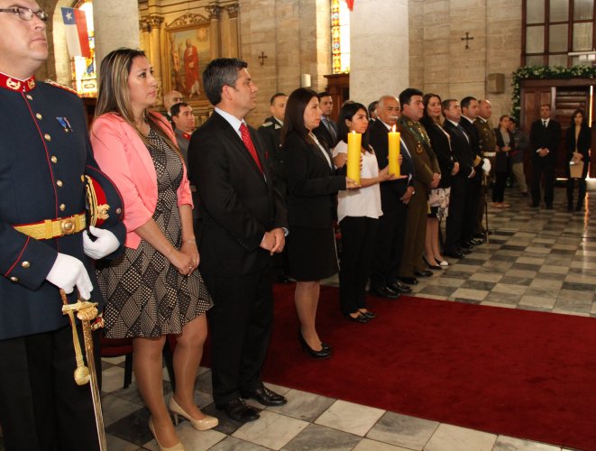 CON RECUERDO A VÍCTIMAS DEL 16-S SE REALIZÓ TE DEUM DE FIESTAS PATRIAS