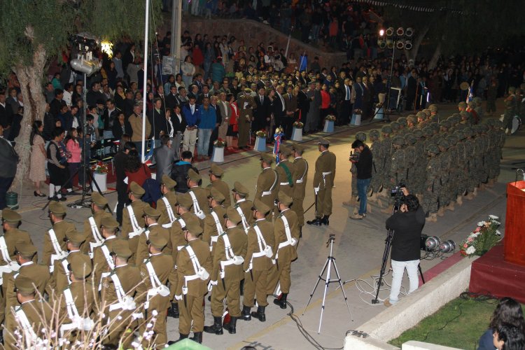 INTENDENTE IBÁÑEZ DESTACÓ REALIZACIÓN DE OBRAS EMBLEMÁTICAS DURANTE ACTO OFICIAL DE ANIVERSARIO DE MONTE PATRIA