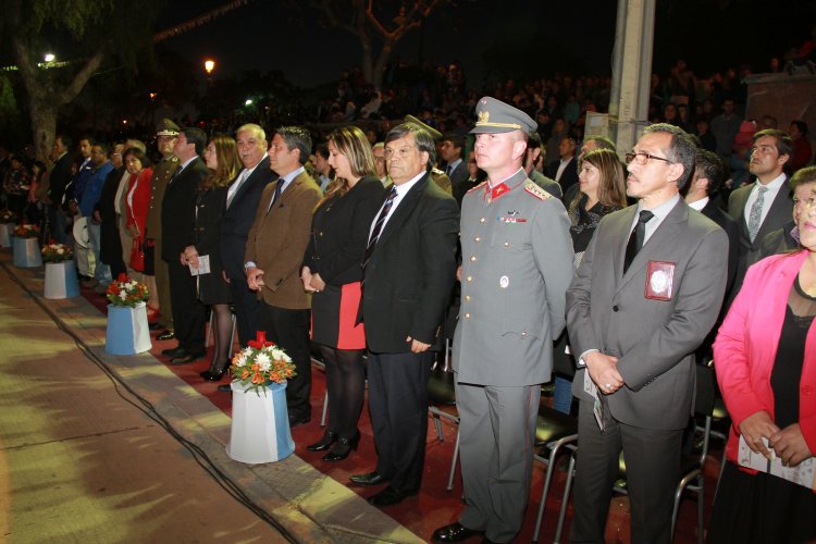 INTENDENTE IBÁÑEZ DESTACÓ REALIZACIÓN DE OBRAS EMBLEMÁTICAS DURANTE ACTO OFICIAL DE ANIVERSARIO DE MONTE PATRIA