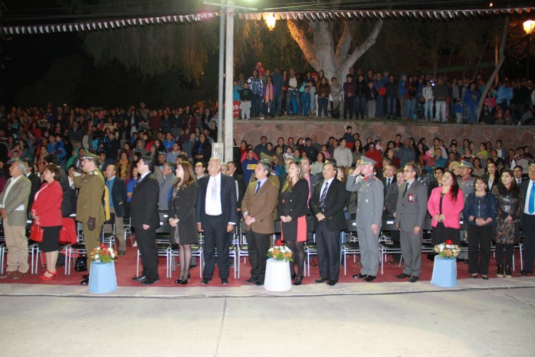 INTENDENTE IBÁÑEZ DESTACÓ REALIZACIÓN DE OBRAS EMBLEMÁTICAS DURANTE ACTO OFICIAL DE ANIVERSARIO DE MONTE PATRIA