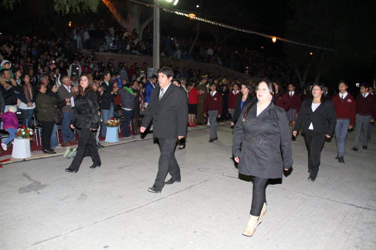 INTENDENTE IBÁÑEZ DESTACÓ REALIZACIÓN DE OBRAS EMBLEMÁTICAS DURANTE ACTO OFICIAL DE ANIVERSARIO DE MONTE PATRIA