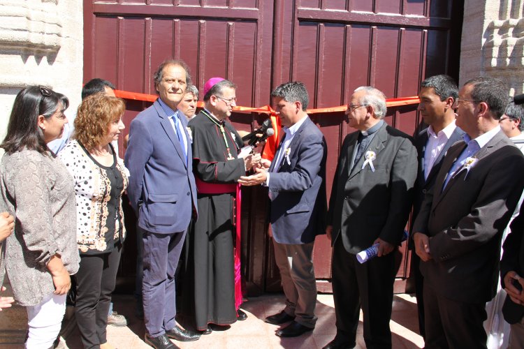 RESTAURACIÓN DEL TEMPLO PARROQUIAL MARCA FESTEJOS DE LA 