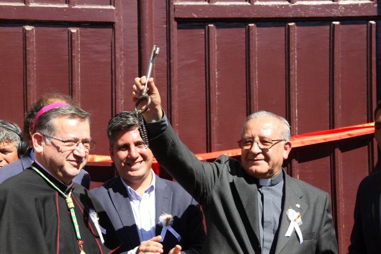 RESTAURACIÓN DEL TEMPLO PARROQUIAL MARCA FESTEJOS DE LA 