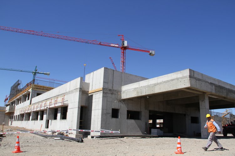 UN 13% DE AVANCE EN OBRAS LLEVA EL NUEVO HOSPITAL DE OVALLE