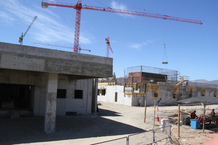 UN 13% DE AVANCE EN OBRAS LLEVA EL NUEVO HOSPITAL DE OVALLE