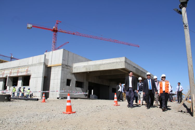 UN 13% DE AVANCE EN OBRAS LLEVA EL NUEVO HOSPITAL DE OVALLE