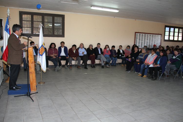 DESPUÉS DE 5 AÑOS EL GOBIERNO REGIONAL RETOMÓ OBRAS DEL ALCANTARILLADO EN HUENTELAUQUÉN NORTE