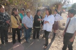 VECINOS DE HUANA EN MONTE PATRIA CONTARÁN CON ANHELADO SISTEMA DE ALCANTARILLADO Y CASETAS SANITARIAS