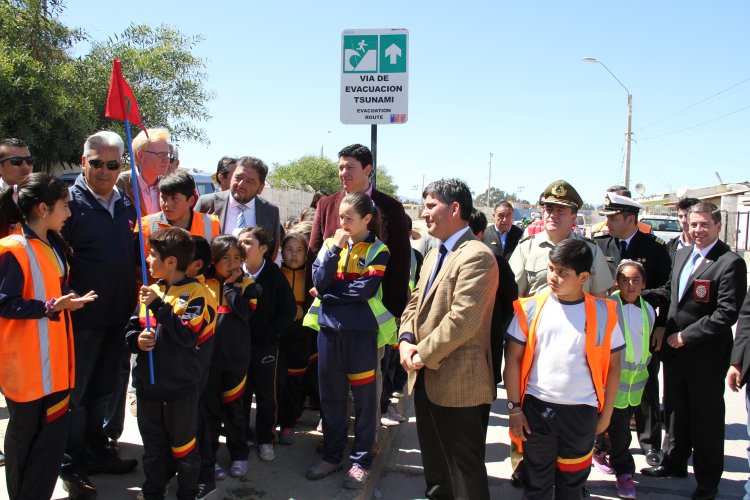 GOBIERNO PREPARA NUEVO EJERCICIO DE EVACUACIÓN EN SEIS COMUNAS POR TERREMOTO Y TSUNAMI