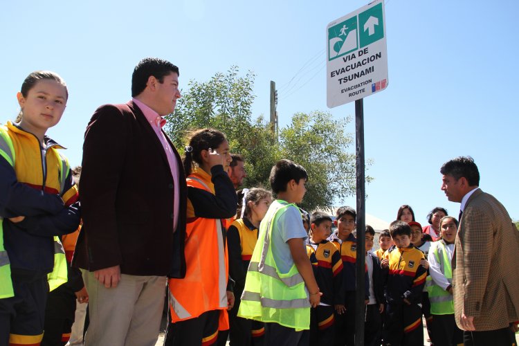 GOBIERNO PREPARA NUEVO EJERCICIO DE EVACUACIÓN EN SEIS COMUNAS POR TERREMOTO Y TSUNAMI
