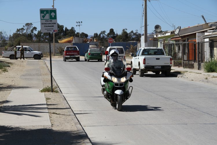 GOBIERNO PREPARA NUEVO EJERCICIO DE EVACUACIÓN EN SEIS COMUNAS POR TERREMOTO Y TSUNAMI