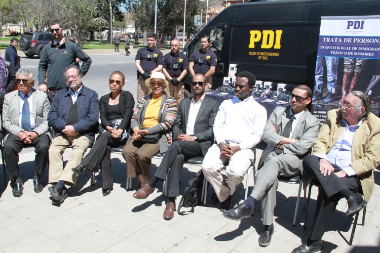 GOBIERNO REGIONAL Y PDI LANZAN CAMPAÑA PARA PREVENIR TRÁFICO ILEGAL DE MIGRANTES EN LA REGIÓN