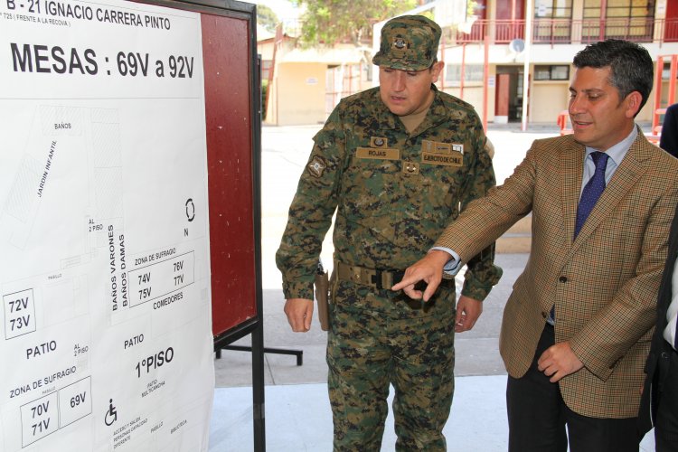 INTENDENTE CLAUDIO IBÁÑEZ: “HEMOS DISPUESTO TODAS LAS FACILIDADES PARA VOTAR”