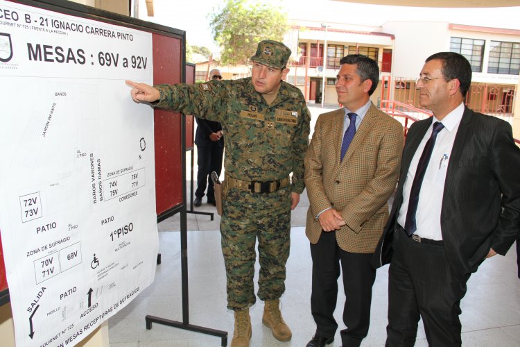 INTENDENTE CLAUDIO IBÁÑEZ: “HEMOS DISPUESTO TODAS LAS FACILIDADES PARA VOTAR”