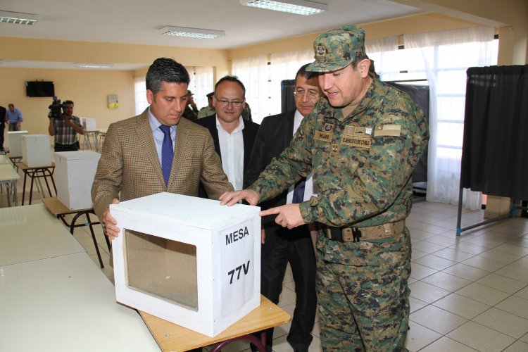 INTENDENTE CLAUDIO IBÁÑEZ: “HEMOS DISPUESTO TODAS LAS FACILIDADES PARA VOTAR”