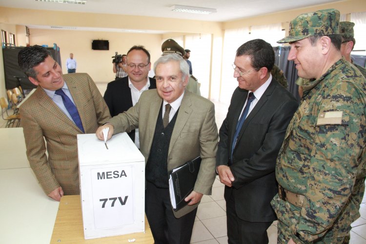 INTENDENTE CLAUDIO IBÁÑEZ: “HEMOS DISPUESTO TODAS LAS FACILIDADES PARA VOTAR”