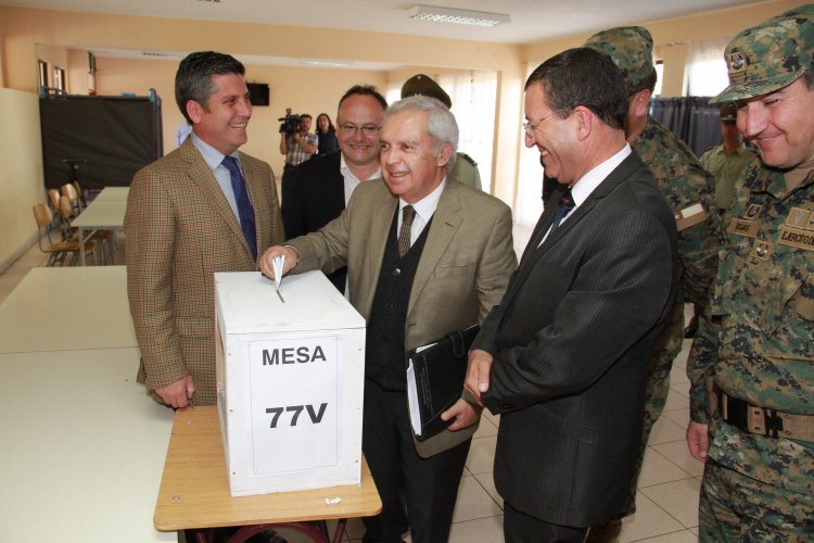 INTENDENTE CLAUDIO IBÁÑEZ: “HEMOS DISPUESTO TODAS LAS FACILIDADES PARA VOTAR”