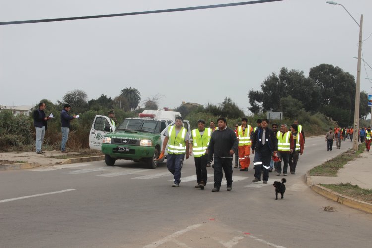 AJUSTAN DETALLES PARA SIMULACRO DE TERREMOTO Y TSUNAMI DEL PRÓXIMO JUEVES