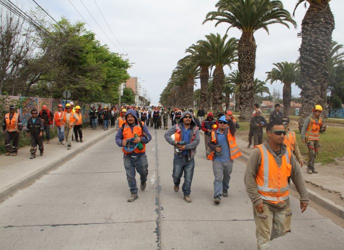 90 MIL PERSONAS EVACUARON EL BORDE COSTERO POR SIMULACRO DE TERREMOTO Y TSUNAMI