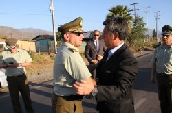 INTENDENTE IBÁÑEZ CONDENA ASESINATO DE DOS CARABINEROS EN FUNCIONES Y ANUNCIA QUERELLA POR HOMICIDIO CALIFICADO