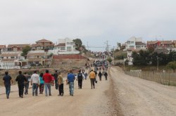 NUEVA VÍA DE EVACUACIÓN EN PEÑUELAS FUE PUESTA A PRUEBA EN SIMULACRO REGIONAL