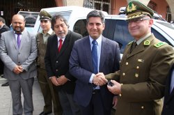 GOBIERNO REGIONAL HACE ENTREGA DE TRES NUEVOS VEHÍCULOS PARA REFORZAR LA LABOR DE CARABINEROS