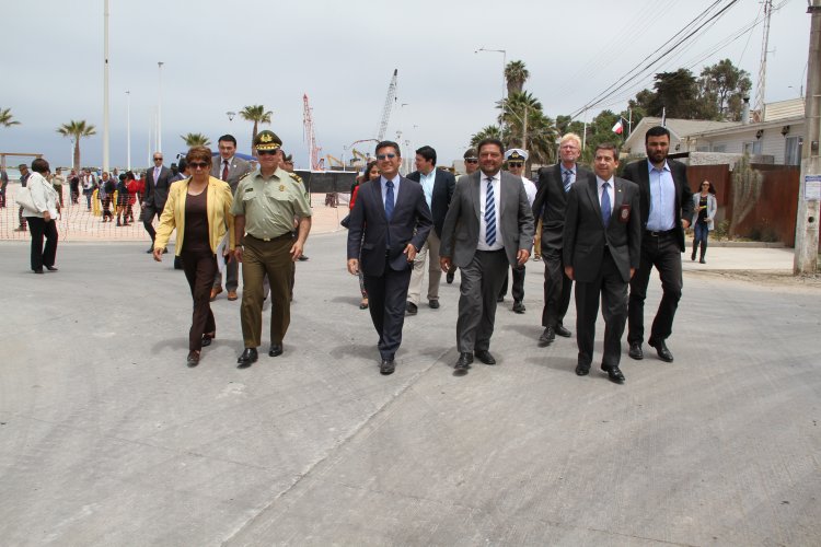 GOBIERNO INAUGURA NUEVAS CÁMARAS DE TELEVIGILANCIA EN EL BALNEARIO DE TONGOY