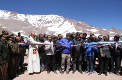 INTENDENTE IBÁÑEZ Y GOBERNADOR UÑAC ABREN PASO DE AGUA NEGRA Y PROYECTAN EXITOSA TEMPORADA TURÍSTICA