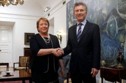 EL TÚNEL, TEMA CLAVE DEL ENCUENTRO ENTRE MACRI Y BACHELET