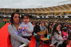 MÁS DE TRECE MIL PERSONAS PARTICIPARON DE LA FIESTA DE NAVIDAD DE LA PRESIDENCIA EN COQUIMBO