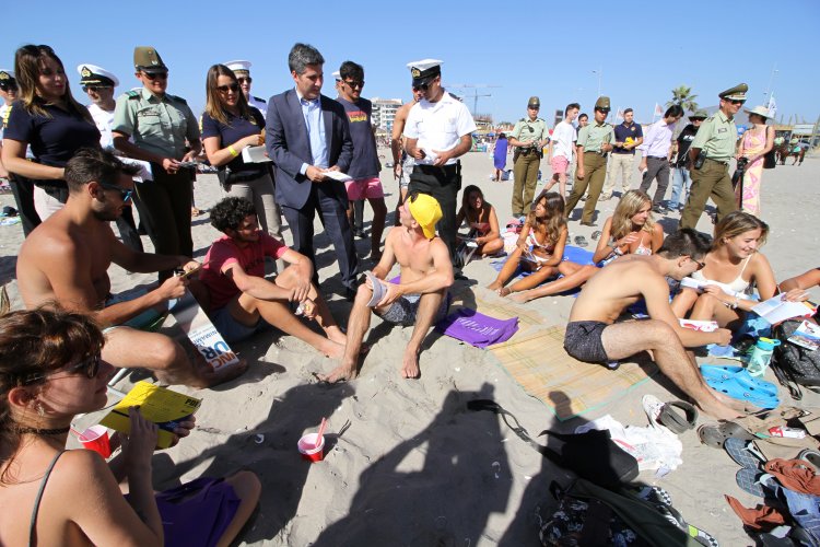 REALIZAN LLAMADO A LA PREVENCIÓN PARA DISFRUTAR DE UN VERANO SEGURO