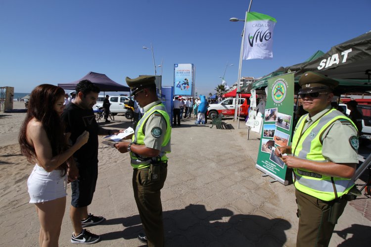 REALIZAN LLAMADO A LA PREVENCIÓN PARA DISFRUTAR DE UN VERANO SEGURO