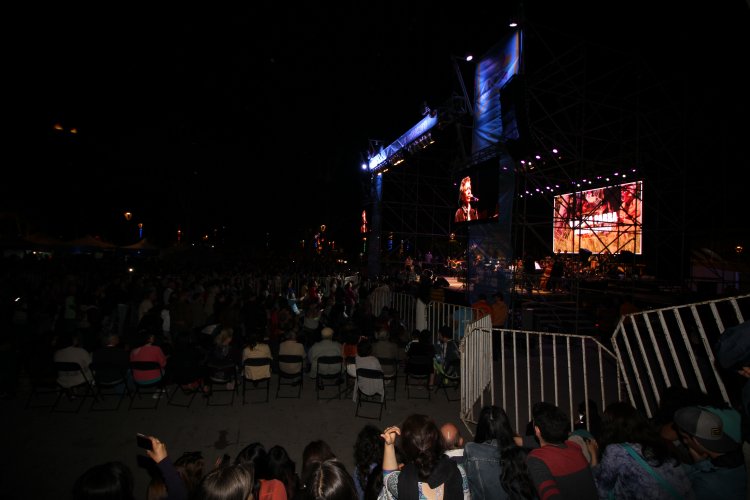 CONCIERTO “VIOLETA PARRA 100 AÑOS SINFÓNICO” DIO INICIO A LOS 15 DÍAS DE PROGRAMACIÓN DEL FESTIVAL ARC 2017