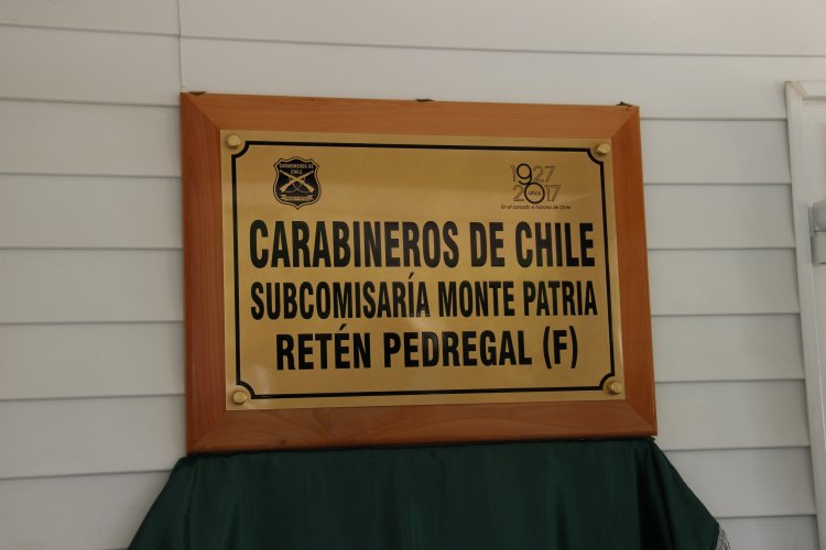 MÁS DE 5 MIL VECINOS DE PEDREGAL CUENTAN CON NUEVO RETÉN FRONTERIZO