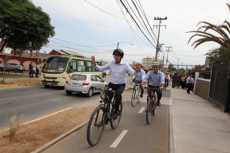 REALIZAN MASIVA CICLETADA PARA EVALUAR NUEVAS CICLOVÍAS DE GABRIEL GONZALEZ