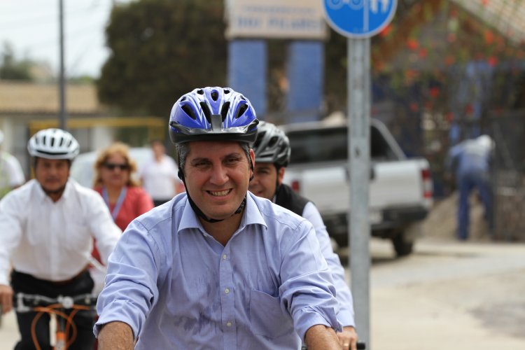 REALIZAN MASIVA CICLETADA PARA EVALUAR NUEVAS CICLOVÍAS DE GABRIEL GONZALEZ