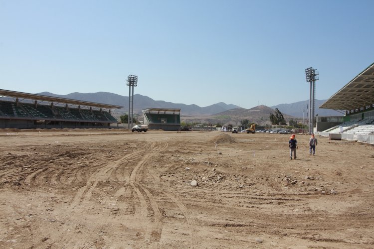 ESTADIO DE OVALLE ESTARÁ TERMINADO A MEDIOS DE ESTE AÑO
