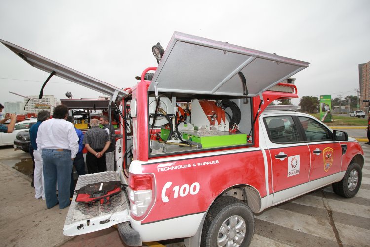 BOMBEROS Y BRIGADISTAS DE SAN JUAN, ARGENTINA, APOYARÁN COMBATE A INCENDIOS FORESTALES