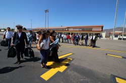 PROYECTAN PUENTE AÉREO PERMANENTE ENTRE COQUIMBO Y SAN JUAN TRAS DESPEGUE DE PRIMER VUELO COMERCIAL