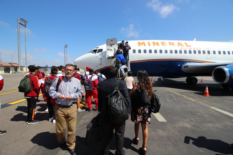 PROYECTAN PUENTE AÉREO PERMANENTE ENTRE COQUIMBO Y SAN JUAN TRAS DESPEGUE DE PRIMER VUELO COMERCIAL