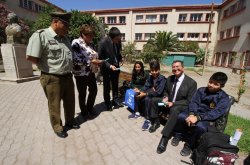 GOBIERNO, COLEGIOS Y POLICÍAS PROMUEVEN AUTOCUIDADO ENTRE LOS ESCOLARES