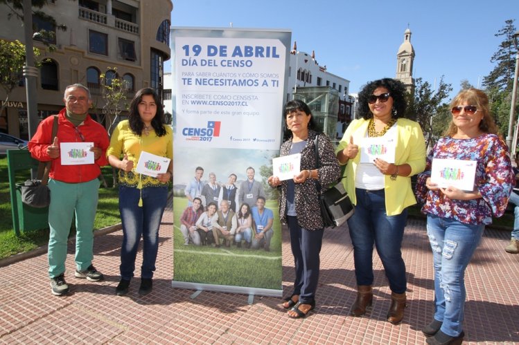 VOLUNTARIOS DEL CENSO 2017 INVITAN A INSCRIBIRSE Y PARTICIPAR EL 19 DE ABRIL