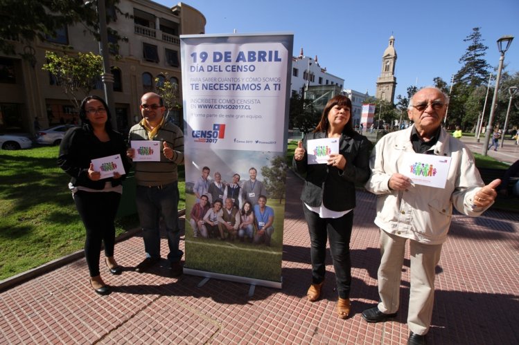 VOLUNTARIOS DEL CENSO 2017 INVITAN A INSCRIBIRSE Y PARTICIPAR EL 19 DE ABRIL