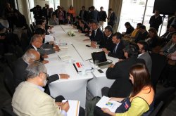 INTENDENTE IBÁÑEZ Y ALCALDES ABORDAN AVANCES DE LA RECONSTRUCCIÓN Y MEDIDAS CONTRA LA ESCASEZ HÍDRICA