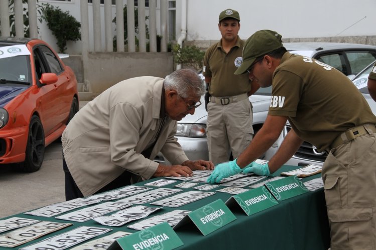 CARABINEROS RECUPERA MÁS DE 250 VEHÍCULOS DURANTE EL PRIMER TRIMESTRE DE 2017