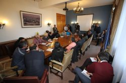 VECINOS DE PUERTO ALDEA INICIAN MESA DE TRABAJO CON EL GOBIERNO PARA LOGRAR CONECTIVIDAD VIAL