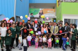 COMUNIDAD DE TONGOY CELEBRA REPOSICIÓN Y REUBICACIÓN DE SU JARDIN INFANTIL “PERLITAS DE OSIÓN”.