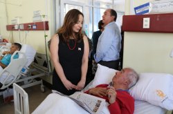 SALUD Y TERCERA EDAD MARCAN EL PRIMER DÍA DE GESTIÓN DE LA INTENDENTA LUCÍA PINTO