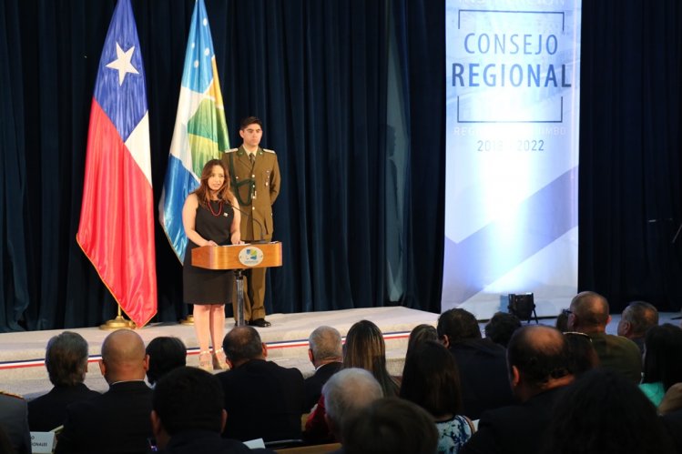 INTENDENTA LUCÍA PINTO HACE LLAMADO A LA UNIDAD TRAS ASUMIR COMO MÁXIMA AUTORIDAD REGIONAL